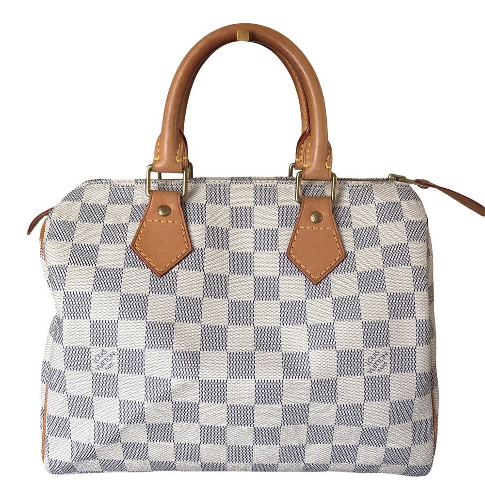 Louis Vuitton Speedy 25 Damier Azur Boston Bag 2009 France